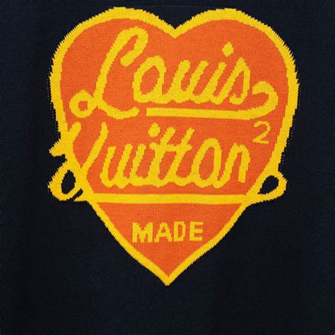 louis vuitton x nigo intarsia jacquard heart crewneck|louis vuitton x stockx.